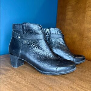 SoftWalk Women’s Black Ankle Boots